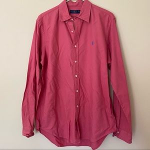 Men’s Salmon Ralph Lauren Button Down Shirt